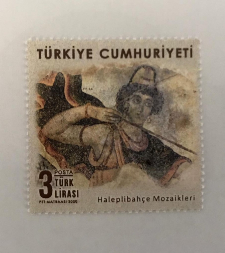 Ptt’den "Haleplibahçe Mozaikleri" Konulu Anma Pulu