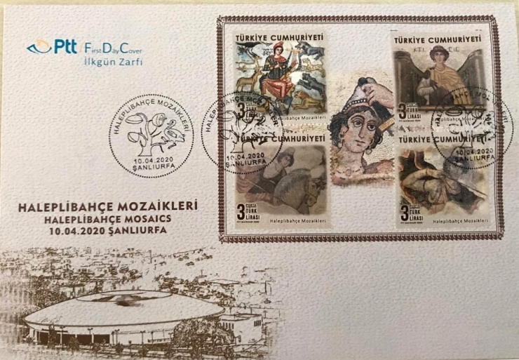 Ptt’den "Haleplibahçe Mozaikleri" Konulu Anma Pulu