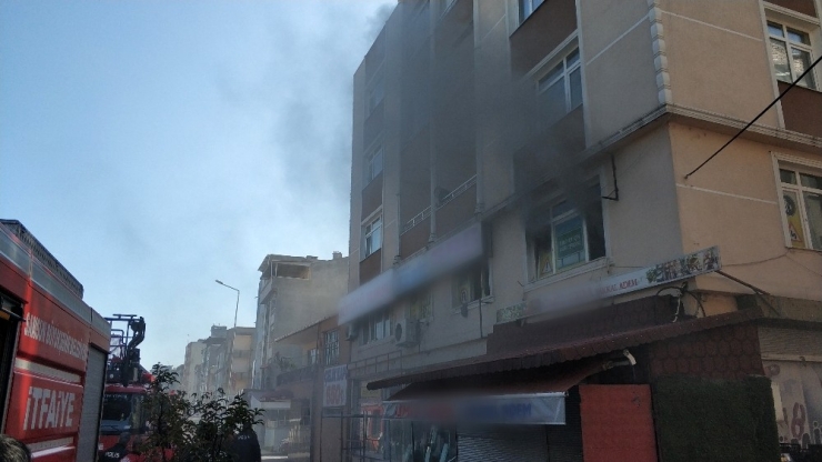 Samsun’da Şüpheli Yangın