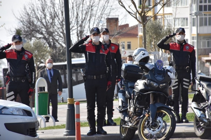 Türk Polis Teşkilatı’nın 175. Kuruluş Yıl Dönümünde Sosyal Mesafeli Tören
