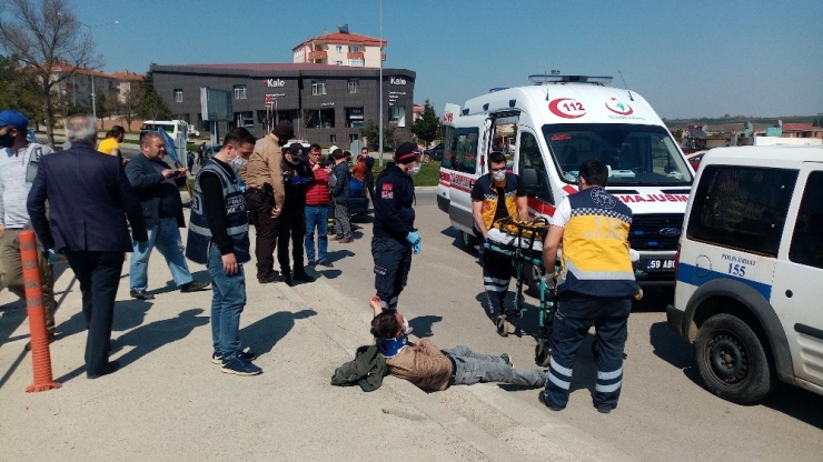 Tekirdağ’da Trafik Kazası: 2 Yaralı