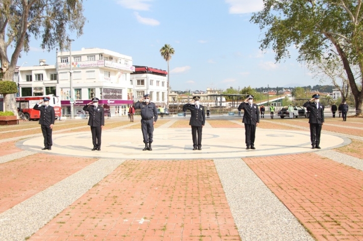 Manavgat’ta Polis Gününe Sade Kutlama