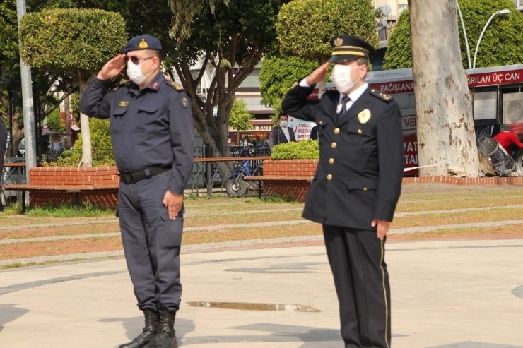 Manavgat’ta Polis Gününe Sade Kutlama