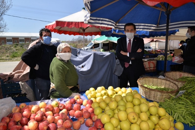 Bolu Valisi Ahmet Ümit, Korona Virüs Tedbirlerini Yerinde İnceledi