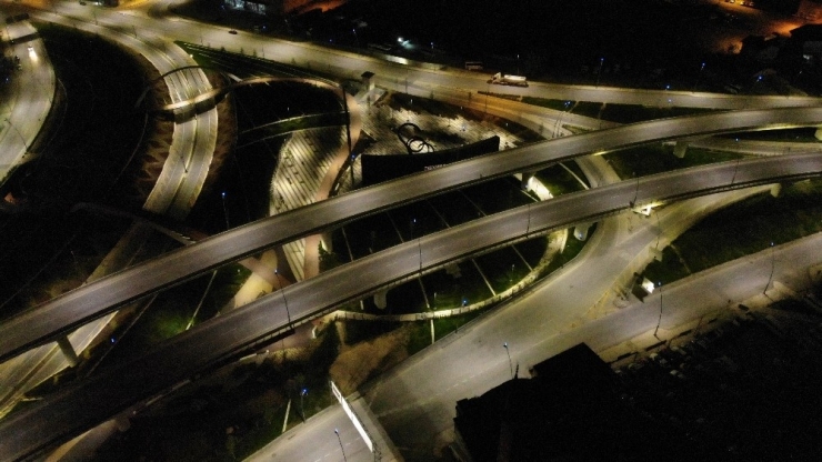 Sokağa Çıkma Yasağı Sonrası Denizli Hayalet Şehre Dönüştü