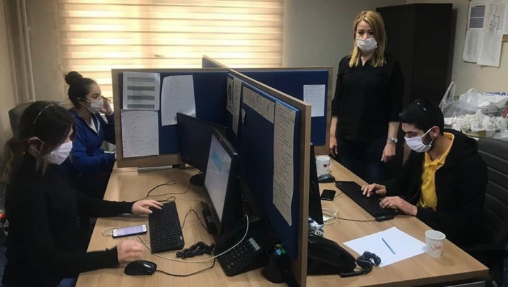 Başkan Doğan Ekipleri İle Birlikte Sahada