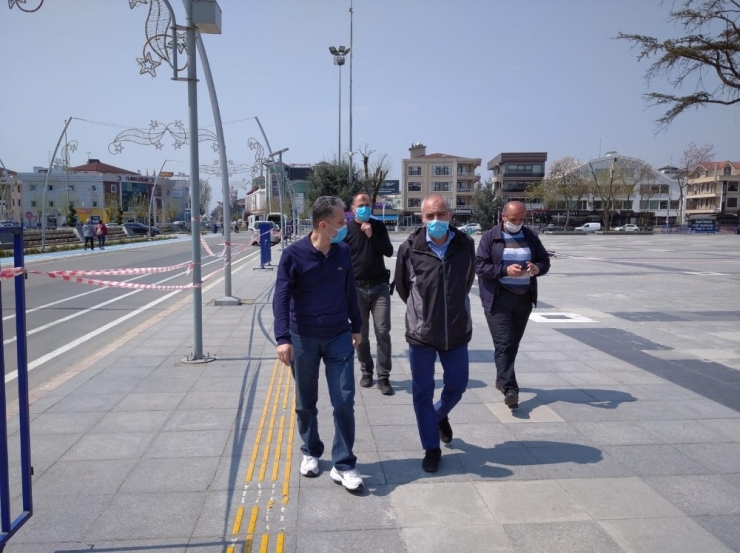 Tedbirleri Yerinde İncelediler