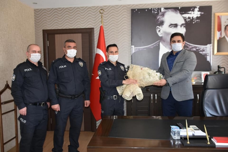 Buharkent İlçe Emniyet Teşkilatından Kaymakam Ülkü’ye Ziyaret