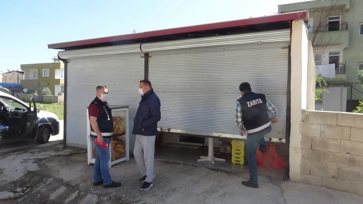 Yasağı İhlal Eden Markete Zabıta Baskını