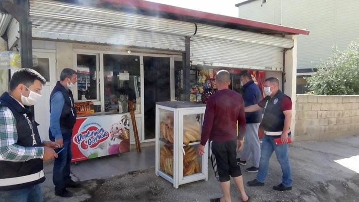 Yasağı İhlal Eden Markete Zabıta Baskını