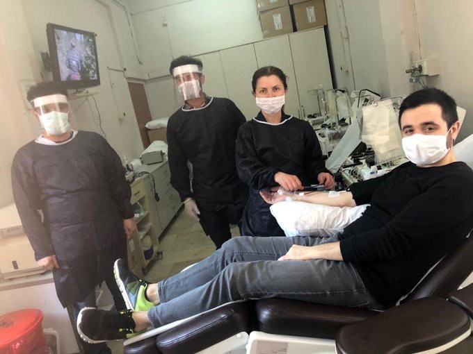 İstanbul’da Tıp Fakültesinde İlk Covid-19 Plazması Toplandı