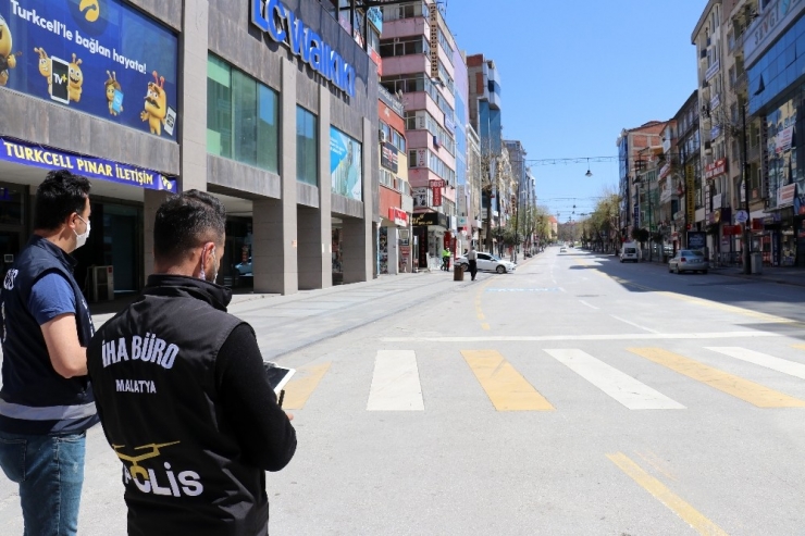 Sokağa Çıkma Yasağına Drone’lu Denetim