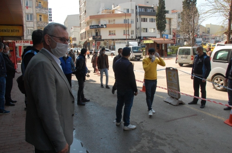 Keşan Halk Pazarı Geniş Önlemlerle Kuruldu
