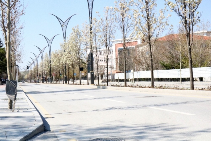 Sokağa Çıkma Yasağının Olmadığı Kırşehir’de Sokaklar Bomboş