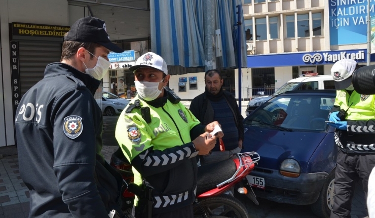 Sokağı Çıkma Yasağını Çiğneyen Motosikletli Alkollü Çıktı