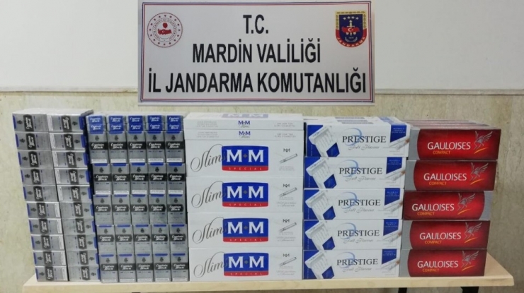 Mardin’de 2 Bin 440 Paket Kaçak Sigara Ele Geçirildi