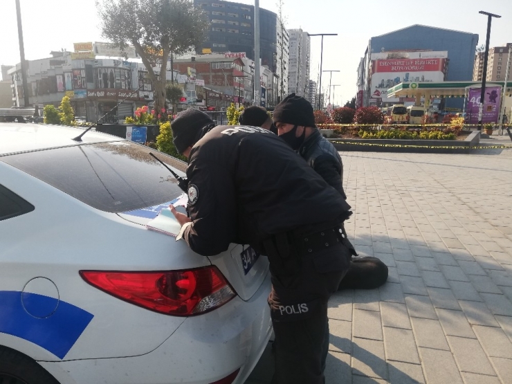 Sokağa Çıkma Yasağına Uymayanlara İlk Cezalar Yazıldı