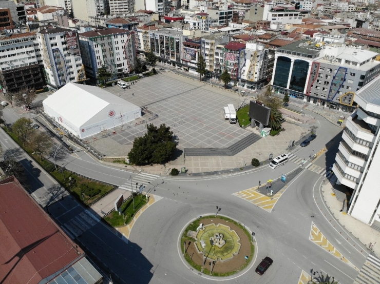 ’Issız Samsun’ Havadan Görüntülendi