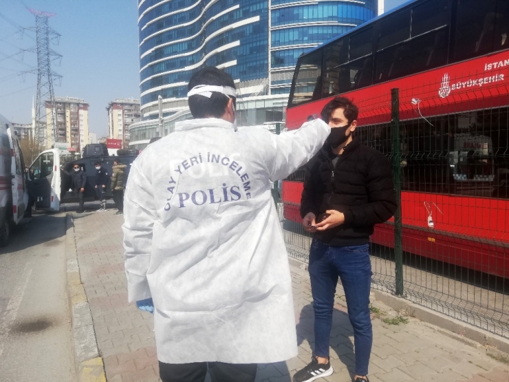 Esenyurt’ta Polisin Çevirdiği Motosikletten Korona Virüs Şüphelisi Çıktı