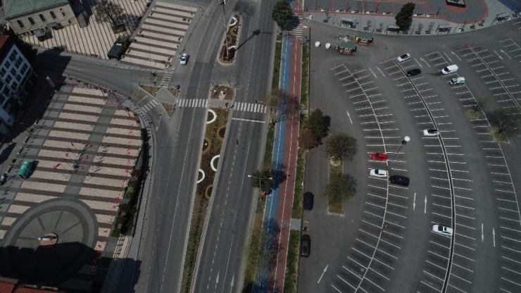 Ordu’da Yasağın Ardından Sokaklar Issız Kaldı