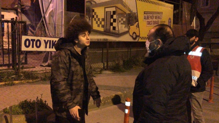 Sokağa Çıkma Yasağını Delen Genç: “Allah Bana Ceza Veriyor”