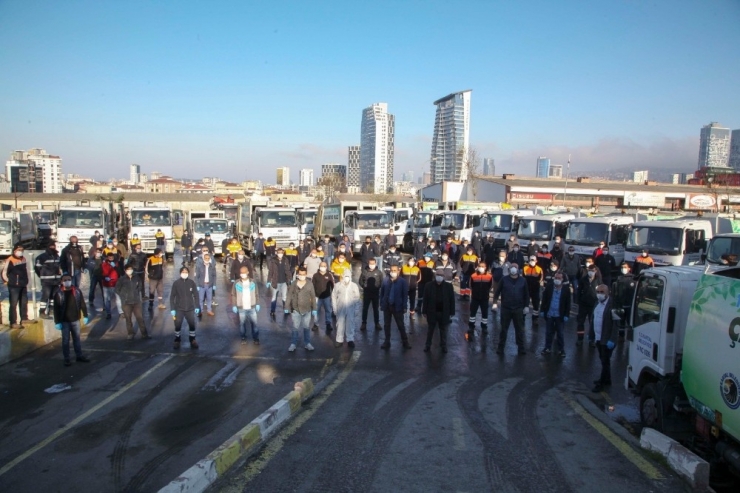 Kartal Dr. Lütfi Kırdar Eğitim Ve Araştırma Hastanesi Dezenfekte Edildi