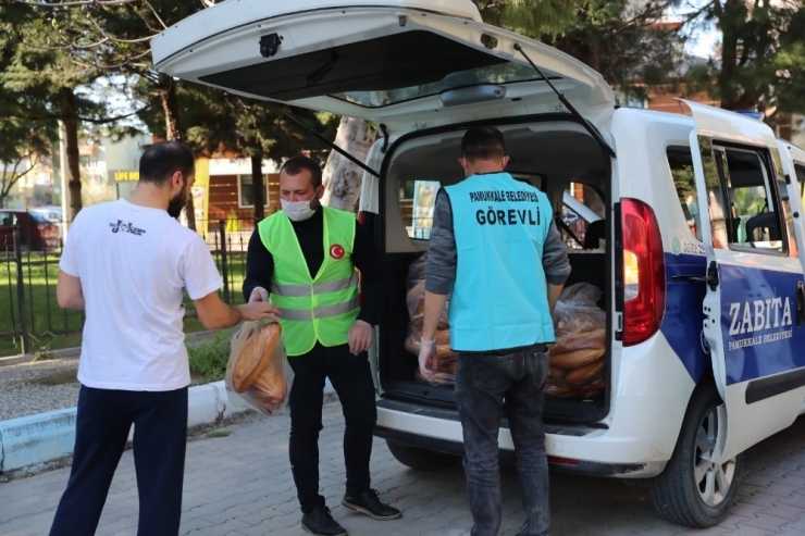 Pamukkale Belediyesi On Binlerce Ekmeği Vatandaşlara Ulaştırdı