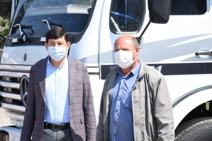 Nazilli’de Dezenfekte Ekipleri Aralıksız Çalışıyor