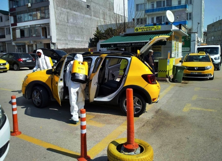 Osmangazi’de 1 Haftada 800 Kamu Binası Dezenfekte Edildi