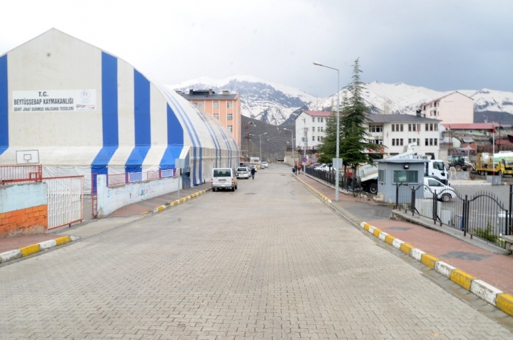 Beytüşşebap’ta Korona Virüs Önlemleri Kapsamında Dezenfektan Noktaları Oluşturuldu