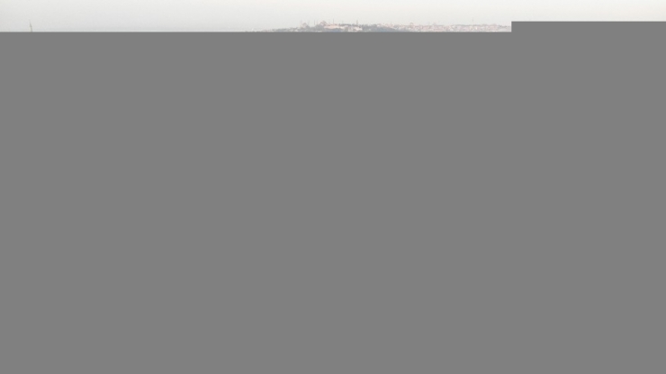 Sokağa Çıkma Yasağı Sonrası Boş Kalan Üsküdar Meydanı Havadan Görüntülendi