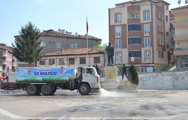 Yasağın İkinci Gününde Havza Belediyesi’nden Yoğun Mesai