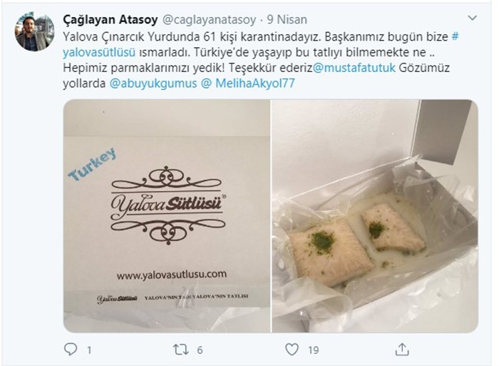 Yurt Dışından Gelen Ve Karantinada Olan Vatandaşlar İlgiden Memnun