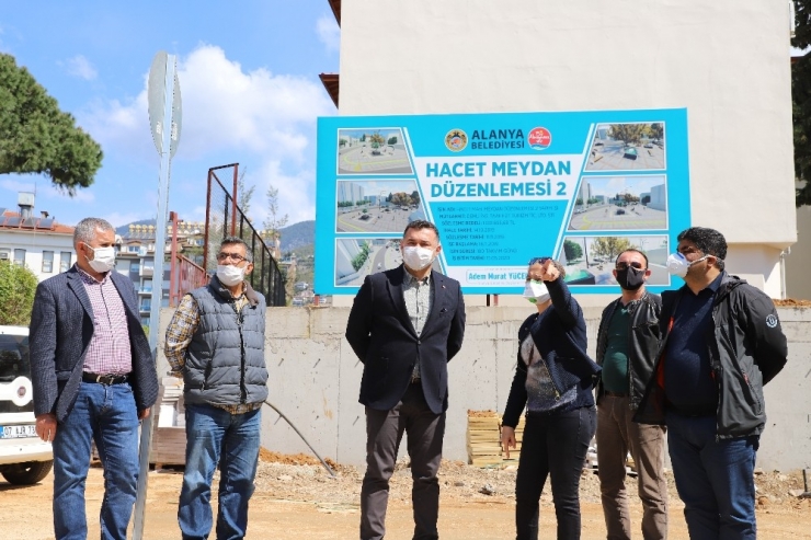 Başkan Yücel Yapım Çalışmalarını İnceledi