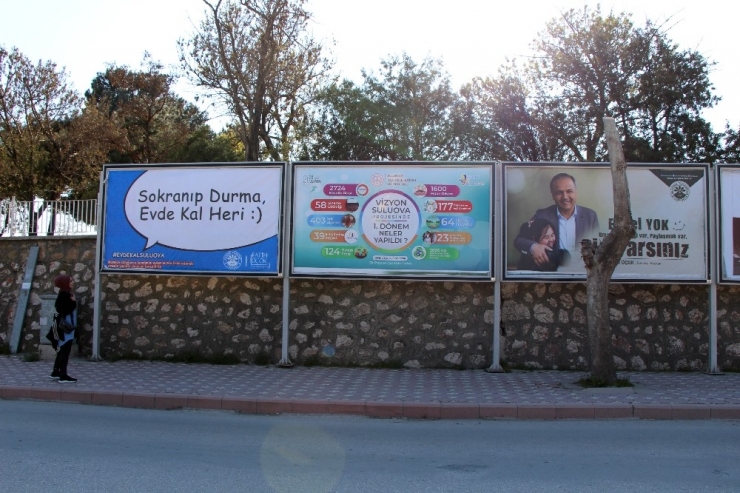 Suluova Belediyesinden Halka Yöresel Dille ‘Evde Kal’ Çağrısı: “Virüs Gideşdane Evlerden Çıkmayacoğuk”