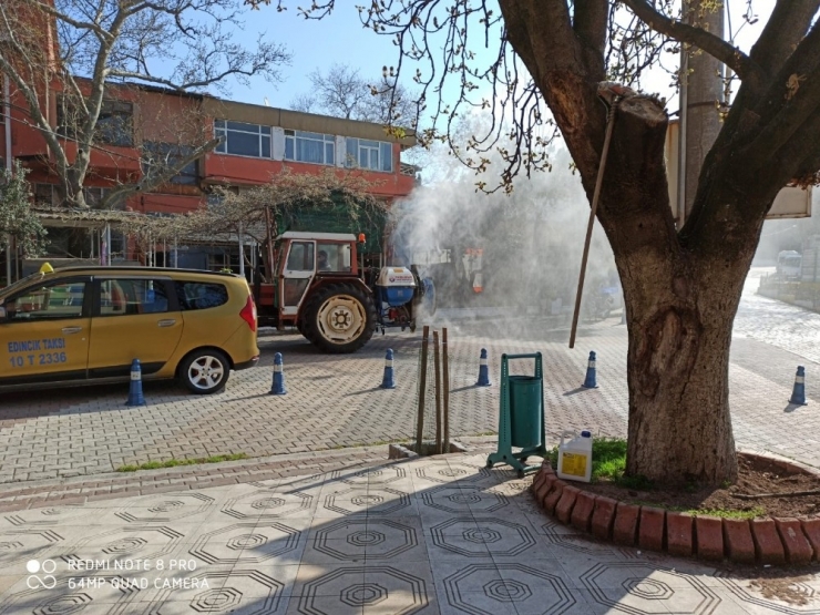Edincik’te Gönüllü Dezenfekte Timi Kuruldu