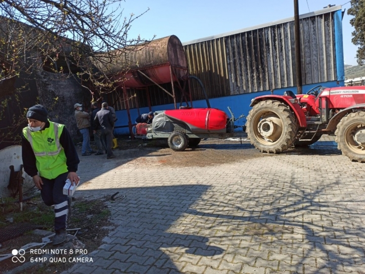 Edincik’te Gönüllü Dezenfekte Timi Kuruldu
