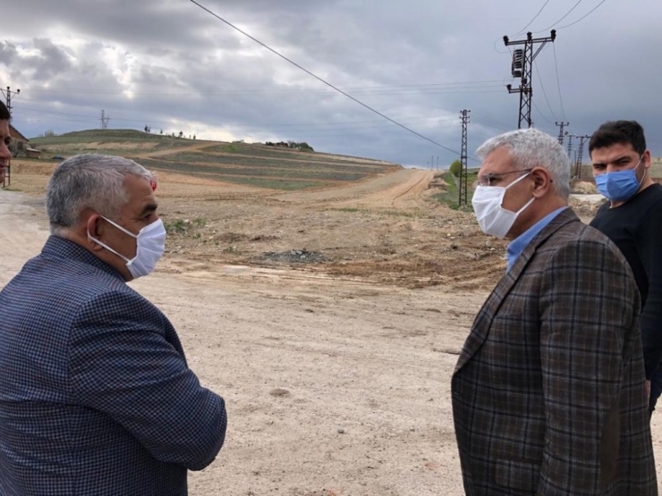 Bağlantı Yolunda Çalışmalar Son Sürat