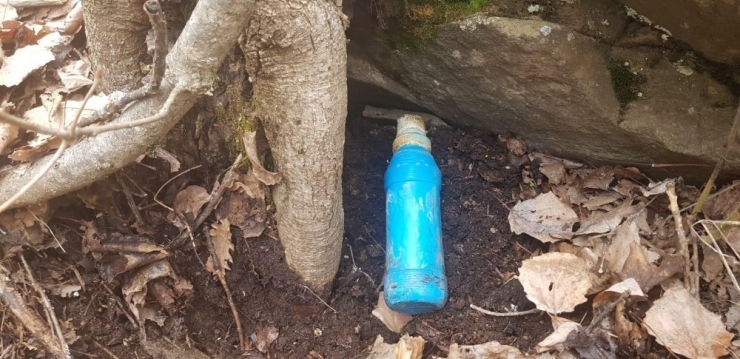 Bitlis’te Toprağa Gömülü El Bombası Ele Geçirildi