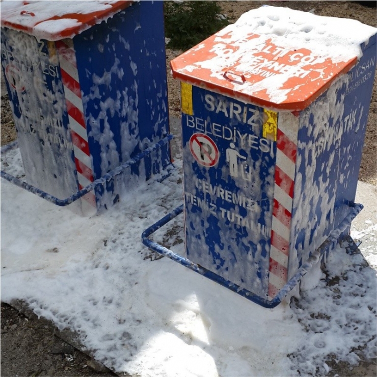 Belediyelere Bor Karışımlı Dezenfektan Kırşehir’den