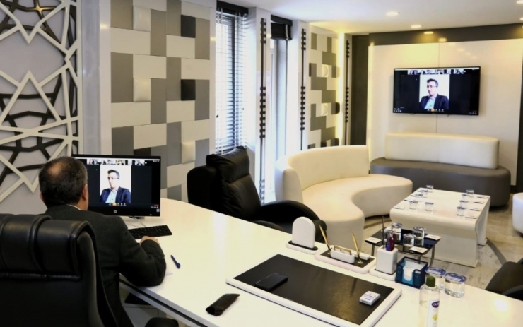 Proje Toplantısı Telekonferans Yapıldı