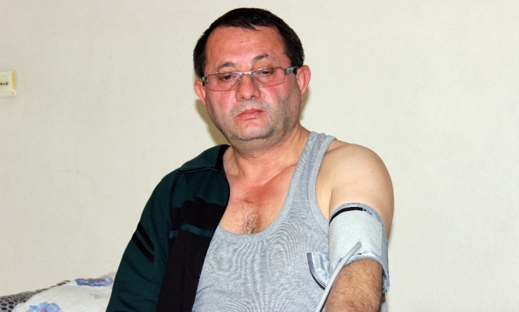 Tansiyon Aletinin Pili Biten Hastanın İmdadına Polis Yetişti