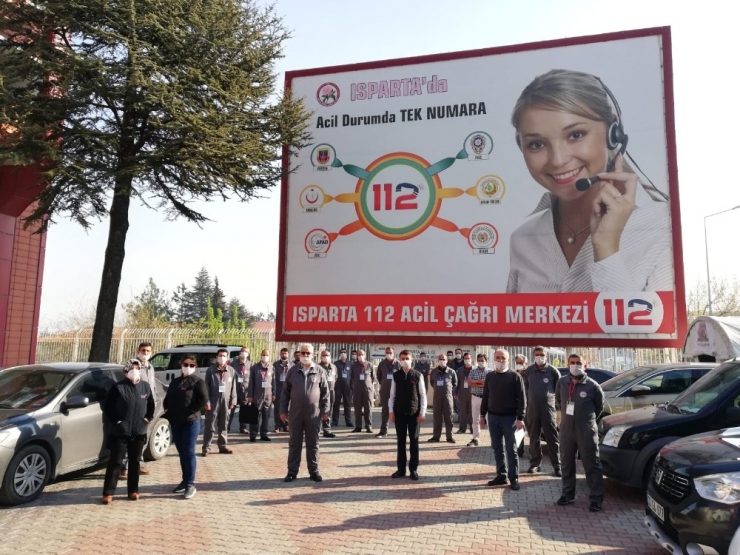 Vefa Sosyal Destek Grubu Çalışanları Tulumla Görev Yapıyor