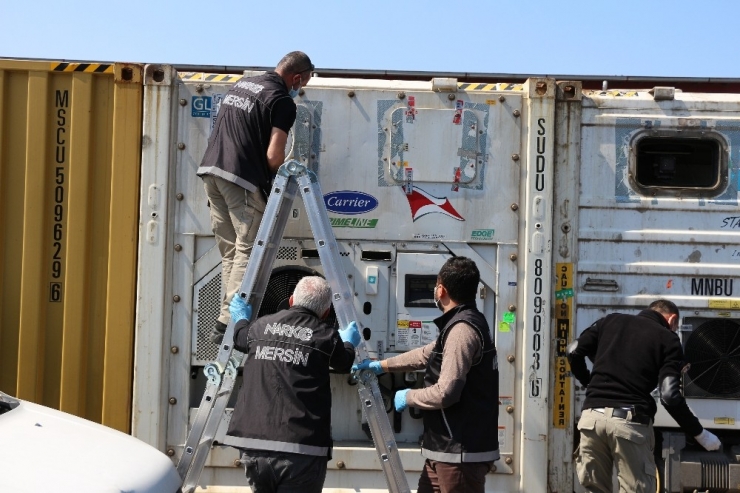 Mersin Limanı’nda 34 Kilo 795 Gram Kokain Ele Geçirildi