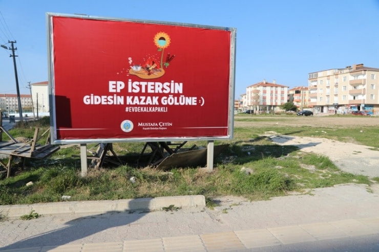 Belediyeden Yöresel Ağızla ’Evde Kal’ Çağrısı