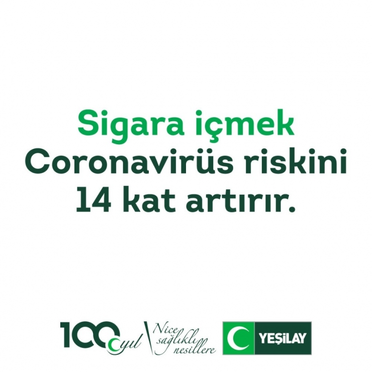 Yeşilay “Sigarayı Bırakmanın Tam Zamanı” Diyor
