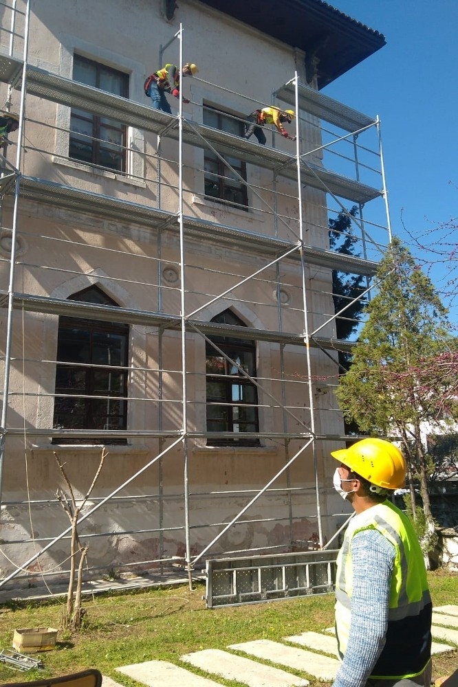 181 Yıllık Taş Mektepte Restorasyon