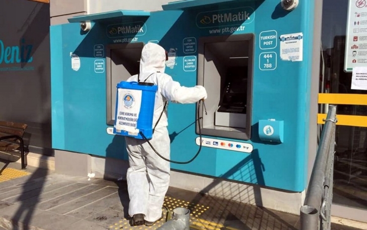 Akdeniz Belediyesi Korona Virüs Mücadelesini Sürdürüyor