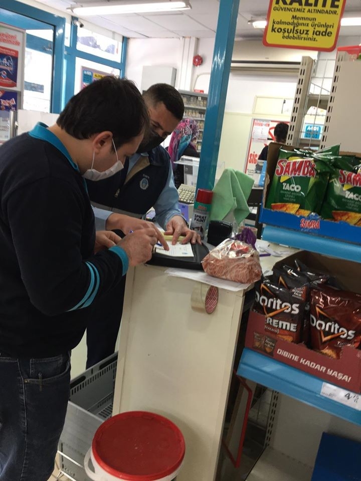 Buharkent’te Marketler Denetlendi