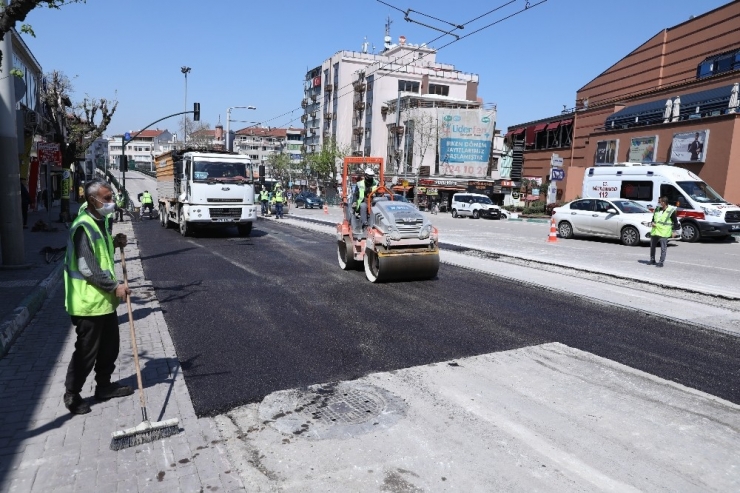 Tramvay Yolunda Hummalı Çalışma